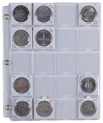  Canadian Coin Collection (136). Antique to modern coins (13...