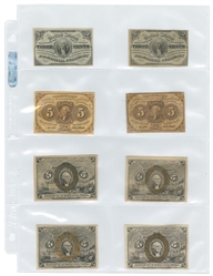 United States Fractional Currency Collection.