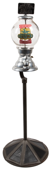  Bluebird 1 Cent “1-2-3" Gumball Machine on Stand. Bluebird ...